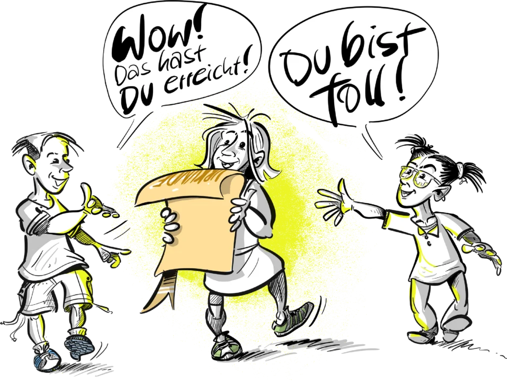 Du bist toll!